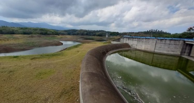Ket poto: Kondisi Bendungan Palasari Jembrana