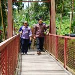 Ket poto: Wisata sungai Gelar