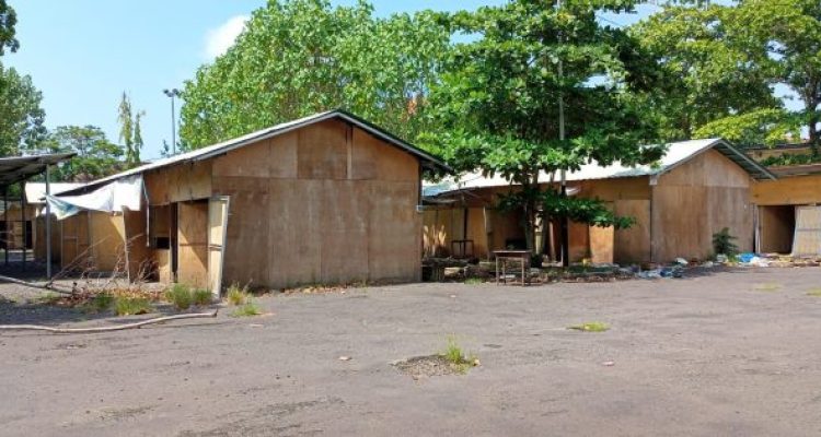 Ket poto: Relokasi pasar areal parkir Pemkab Jembrana