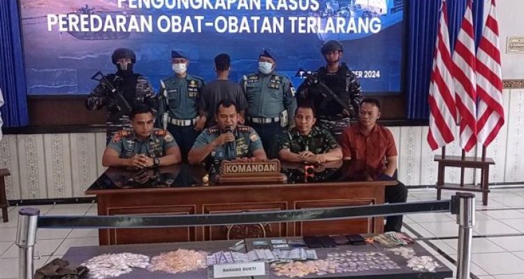 Ket poto: Tim Gabungan ungkap peredaran obat keras di Pemalang