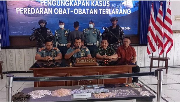 Ket poto: Tim Gabungan ungkap peredaran obat keras di Pemalang