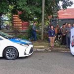 Ket poto: Pelepasan truk logistik di depan Kantor KPU Jembrana Ket poto: Pelepasan truk logistik di depan Kantor KPU Jembrana