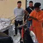 Ket poto: Pelaku curamor yang ditangkap di Pelabuhan Gilimanuk