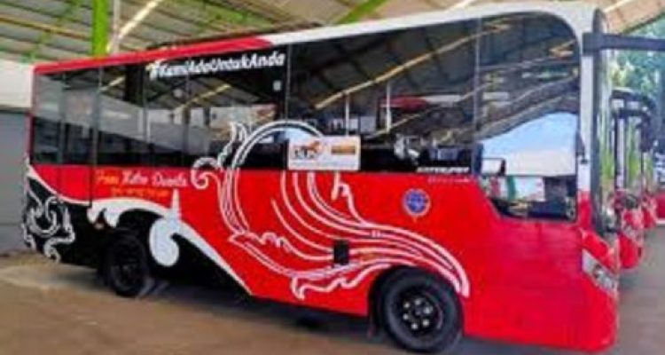 Ket poto: Kendaraan Trans Metro Dewata