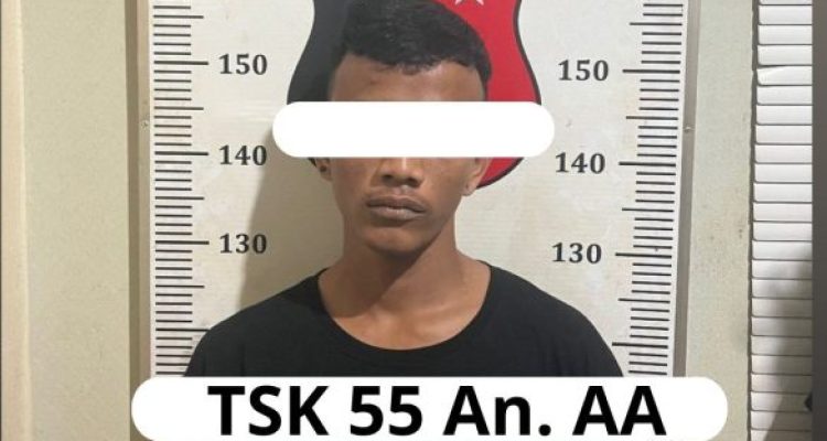 Ket poto: Salah satu pelaku jambret