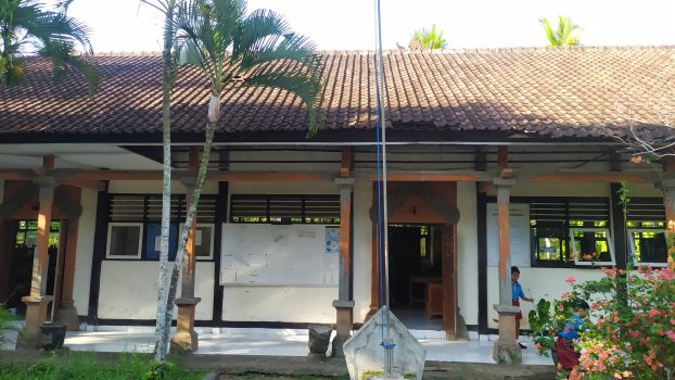 Ket poto: Kondisi SDN Blimbingsari, Kecamatan Melaya, Jembrana