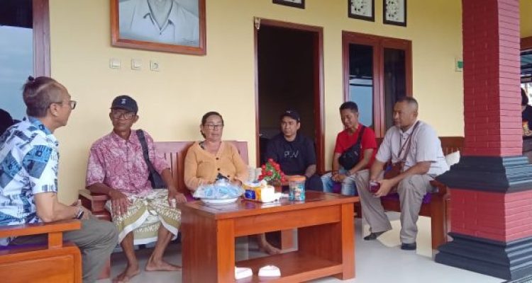 Ket poto: Situasi rumah keluarga I Made Arya Budiharta yang meninggal di Amerika Serikat