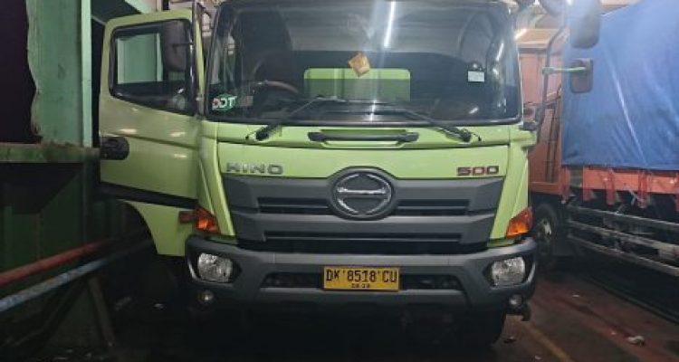 Ket poto: Truk yang dikemudikan korban Ket poto: Truk yang dikemudikan korban