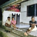 Ket poto: Keluarga korban di Banjar Wali, Desa Yeh Embang, Jembrana