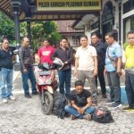 Ket poto: Anggota Polsek Kawasan Pelabuhan Gilimanuk berhasil ringkus pelaku begal di Pelabuhan Gilimanuk