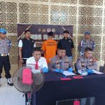 Ket Poto: Polres Jembrana ungkap kasus pencurian barang elektronika di pura