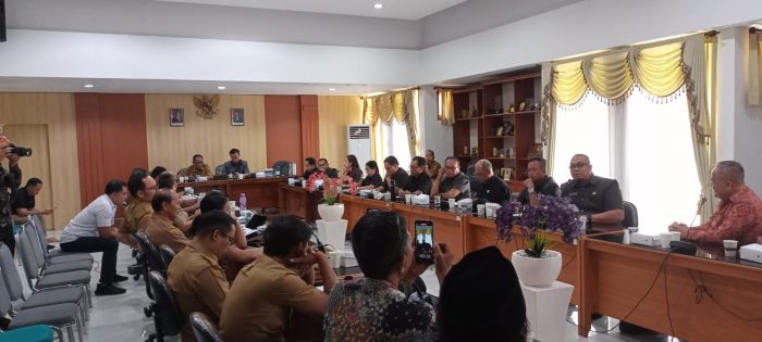 Ket poto: Rapat Badan Musyawarah DPRD Kabupaten Jembrana
