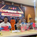 Ket poto: Polres Jembrana ungkap kasus pencurian Ket poto: Polres Jembrana ungkap kasus pencurian