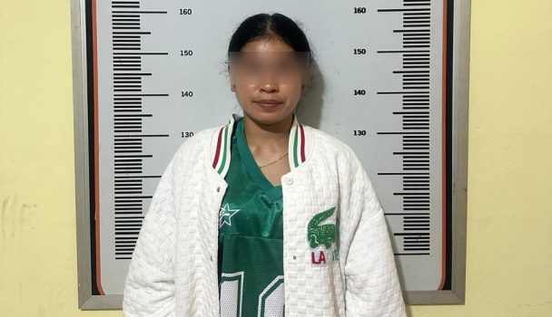 Ket poto: terduga pelaku penempatan Pekerja Migran Indonesia (PMI)