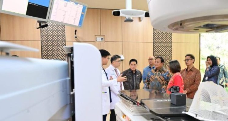 Ket poto: Presiden Prabowo Subianto meresmikan Bali International Hospital di Kota Denpasar (Ist)