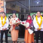 Kepala Rumah Tahanan Negara (Rutan) Kelas IIB Negara Lilik Subagiyono (Kanan) bersama I Gusti Agus Putra Mahendra (Kiri)