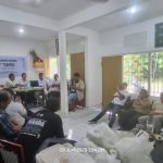 Ket foto: Rapat kerja SMSI Kota Denpasar yang digelar di Sekretariat Bersama SMSI Bali, Gedung PWI, Selasa (3/6/2025).