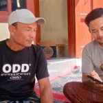 Kec poto: Anak alamrhum bersama cucu almarhum