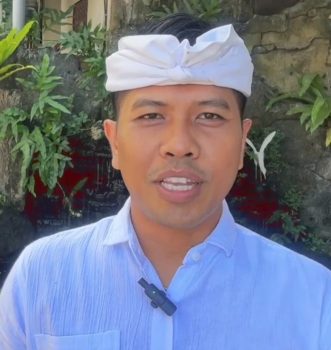 Ket poto: Ketua peradah Kab. Jembrana An. A.A.B.Hendra S.Putra, S.PD.