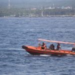 Ket poto: Tim Sar Gabung terus melakukan pencarian di Selat Bali