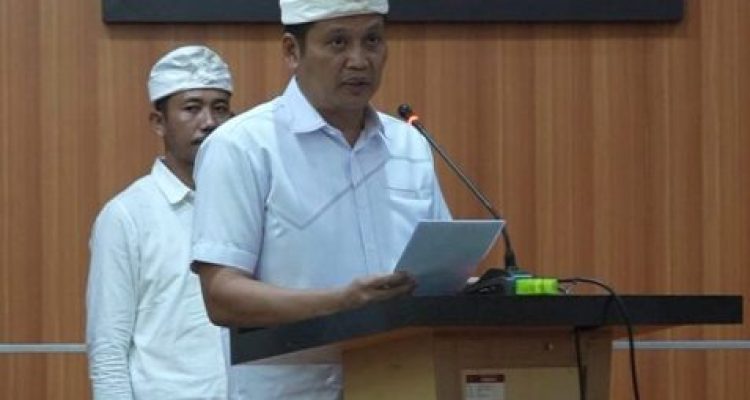 Ket poto: Bupati Jembrana I Made Kembang Hartawan