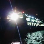 Ket poto: Kapal Motor Penumpang (KMP) Agung Samudera XVIII kandas di perairan Selat Bali Ket poto: Kapal Motor Penumpang (KMP) Agung Samudera XVIII kandas di perairan Selat Bali