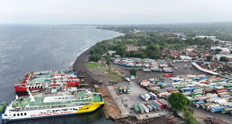 Ket poto: Kondisi Pelabuhan Ketapang