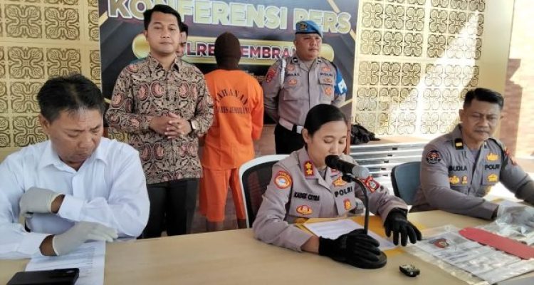 Ket poto: Polres Jembrana ungkap kasus penyalahgunaan BBM bersubsidi