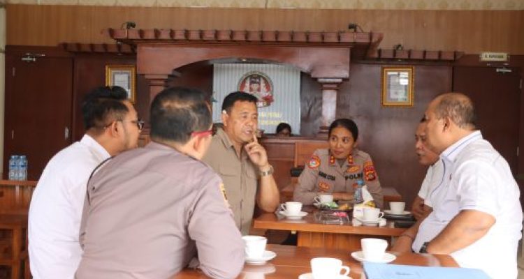 Ket poto: Direktorat Reserse Siber Polda Bali melaksanakan supervisi ke Polres Jembrana pada Rabu (30/7)