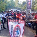 Ket poto: Ketua DPRD Kabupaten Jembrana, Ni Made Sri Sutharmi (perempuan baju putih di sebelah kanan)