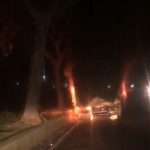 Ket poto: Kondisi truk pengangkut dedak saat terbakar di Desa Kaliakah Ket poto: Kondisi truk pengangkut dedak saat terbakar di Desa Kaliakah