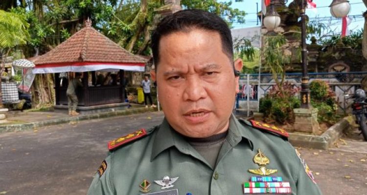 Ket poto: Komandan Kodim 1617/Jembrana, Letkol Inf. Mohamad Adriansyah