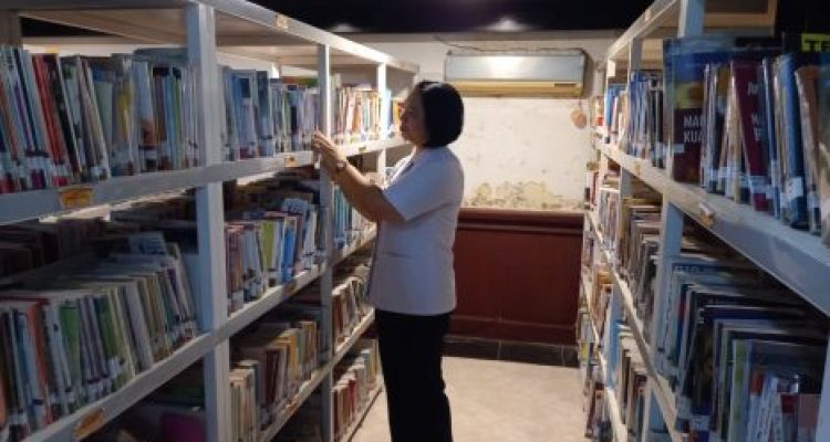 Ket poto: Kondisi Perpustakaan Jembrana