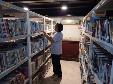 Ket poto: Kondisi Perpustakaan Jembrana