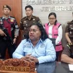 Ket poto: Kejari Jembrana ungkap kasus korupsi BRI Cabang Ngurah Rai Negara
