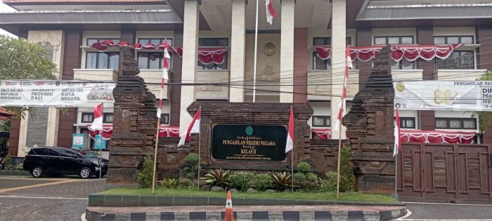 Ket poto: PN Negara, Jembrana