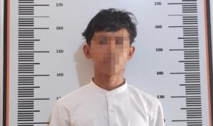 Ket poto: Pelaku pelecehan seksual anak dibawah umur