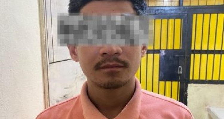 Ket poto: Pelaku pembacokan di Jalan Marina City