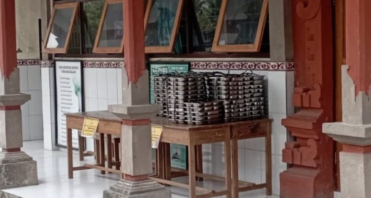 Ket poto: MBG di salah sekolah di Jembrana