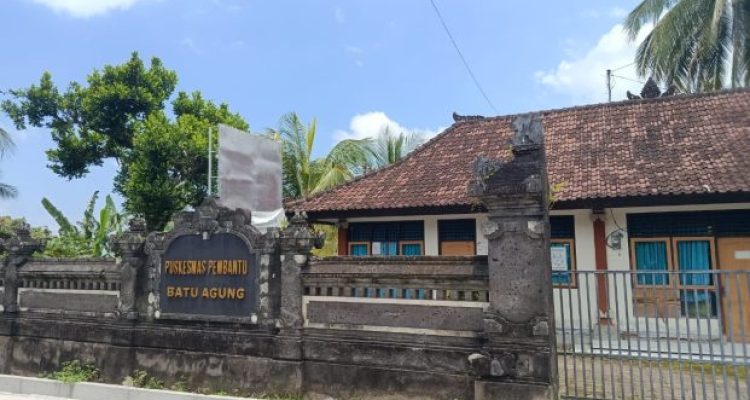 Ket poto: Puskesmas Pembantu di Desa Batuagung
