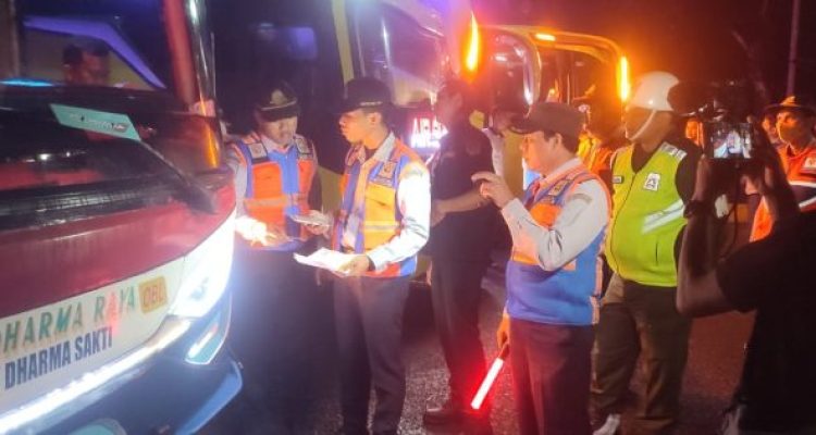 Ket poto: Petugas BPTD saat melakukan razia di Gilimanuk