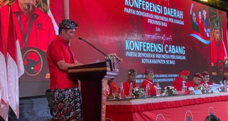 Ket poto: Ketua DPC PDIP jembrana terpilih I Made Kembang Hartawan