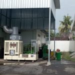 Ket poto: Mesin pengolahan sampah di Pasar Umum Negara