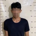 Ket poto: Pelaku pencurian di kafe