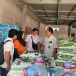 Ket poto: Satgas Pangan Kabupaten Jembrana melakukan sidak di salah satu toko di Jembrana Ket poto: Satgas Pangan Kabupaten Jembrana melakukan sidak di salah satu toko di Jembrana