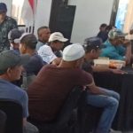 ket poto: pertemuan antara Himpunan Nelayan Seluruh Indonesia (HNSI) Kabupaten Jembrana dengan pihak Pelabuhan Perikanan Nusantara (PPN) Pengambengan