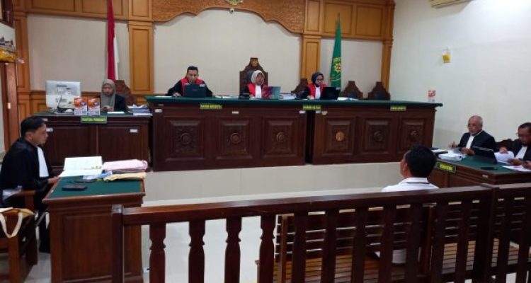 Ket poto: Sidang lanjutan kasus pencemaran nama baik di PN Negara Ket poto: Sidang lanjutan kasus pencemaran nama baik di PN Negara