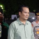 Ket poto: Bupati Jembrana I Made Kembang Hartawan yang didampingi oleh Dandim 1617 Jembrana, Letkol Inf S.Y. Gafur Thalib dan Kapolres Jembrana AKBP I Kadek Citra Dewi Suparwati