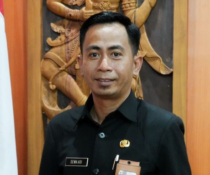 Ket poto: Kepala Bagian Pemerintahan Jembrana, I Dewa Putu Eka Adi Putra
