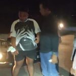 Ket poto: Anggota Polsek Gilimanuk saat mengamankan terduga pelaku pencurian di wilayah Kabupaten Jembrana